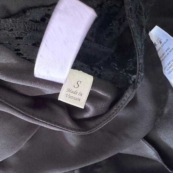 Alya Small Black Polyester Dress Halter Sleeveless - Picture 4 of 6